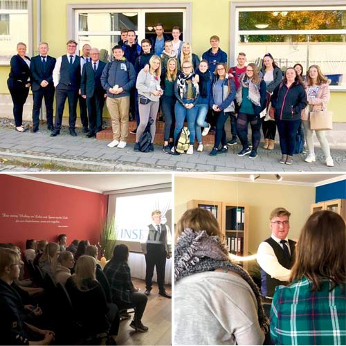Besuch der Krankenpflegeschule des Sana Krankenhaus Bergen auf Rügen